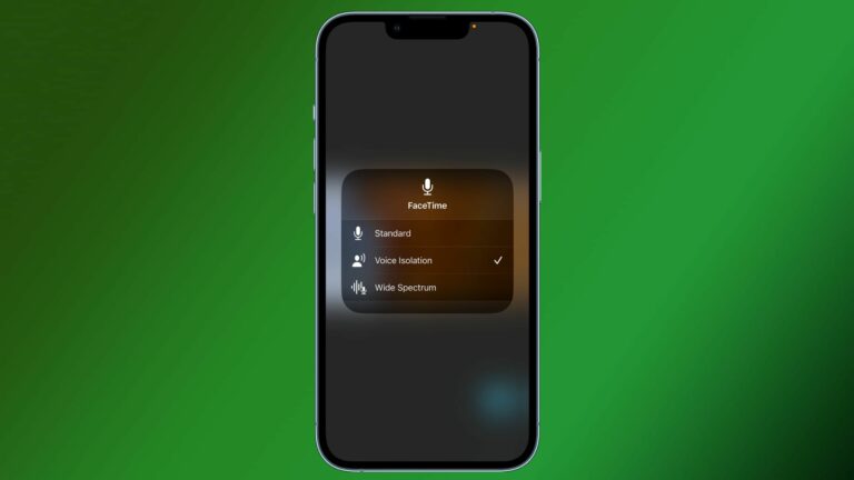 iOS 16.4 adiciona isolamento de voz para chamadas de telefone celular