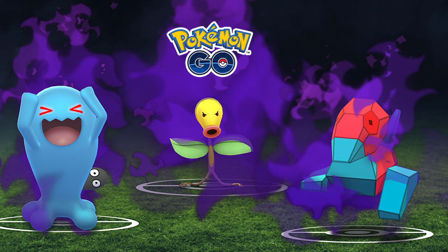 Pokémon Go Shadow Wobbuffet, Bellsprout e Porygon