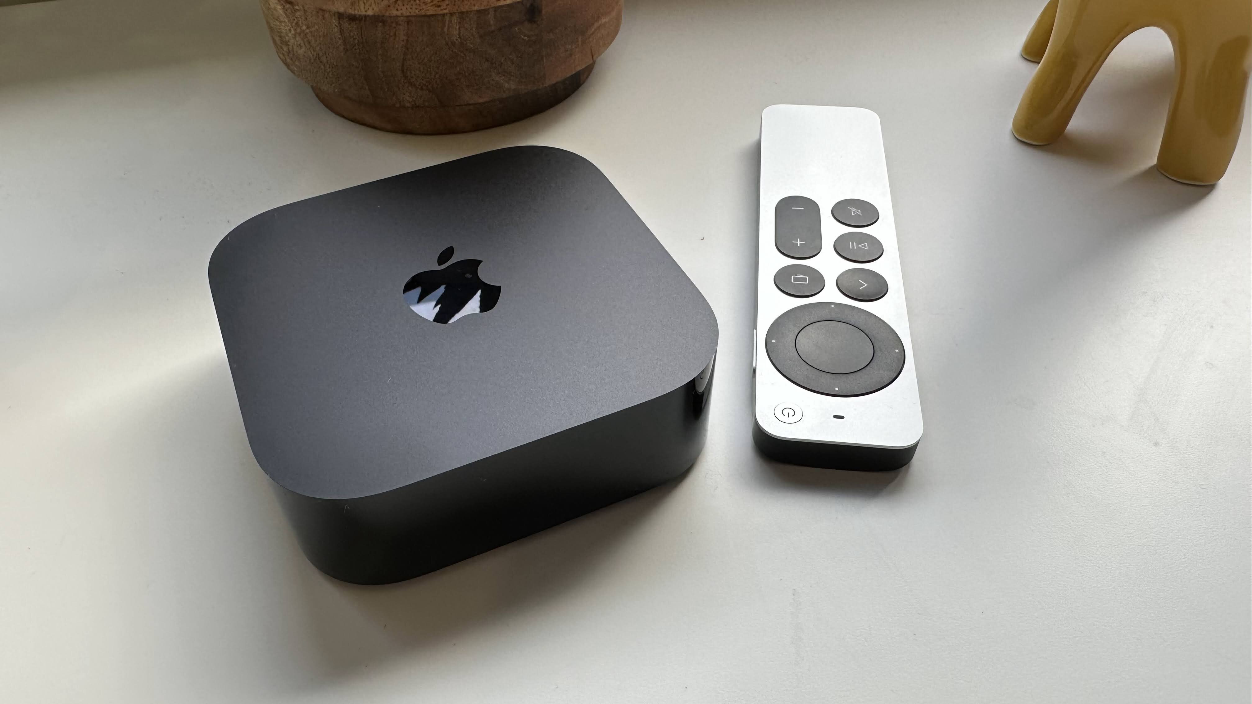 O hardware e a interface para Apple TV 4K em 2022.