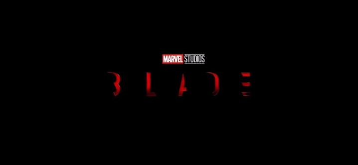 O logotipo oficial da Marvel Studios' "Lâmina."