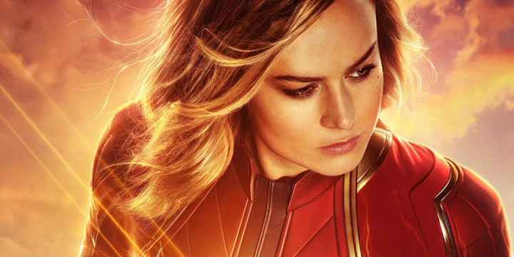 Brie Larson como Capitã Marvel