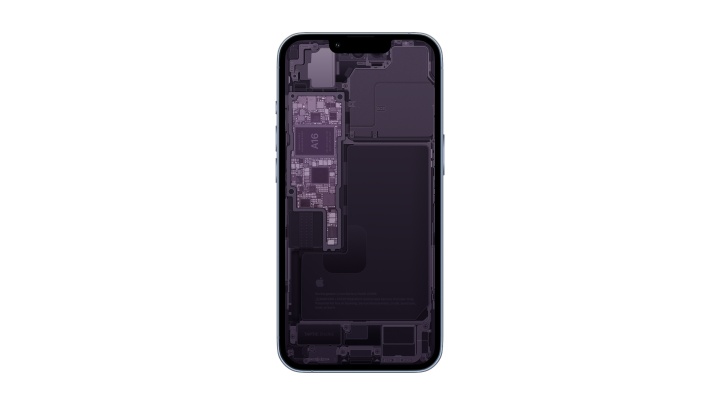 Papel de parede esquemático do iPhone 14 Pro por mockup BasicAppleGuy 