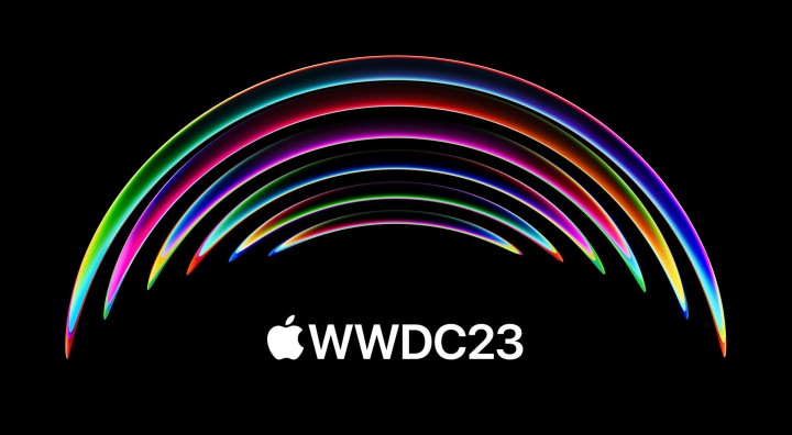 O gráfico de marketing para a WWDC 2023.