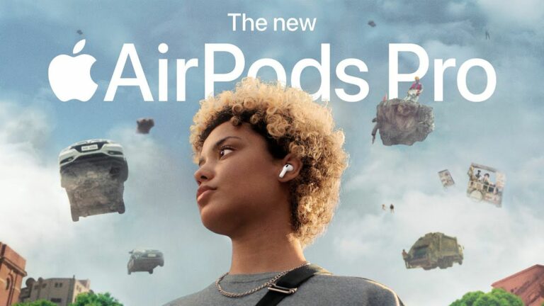 Apple compartilha novo anúncio do AirPods Pro com até 2x cancelamento de ruído ativo