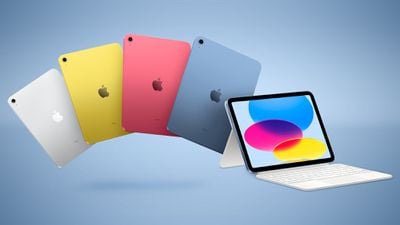 Recurso do iPad de 10ª geração em leque azul