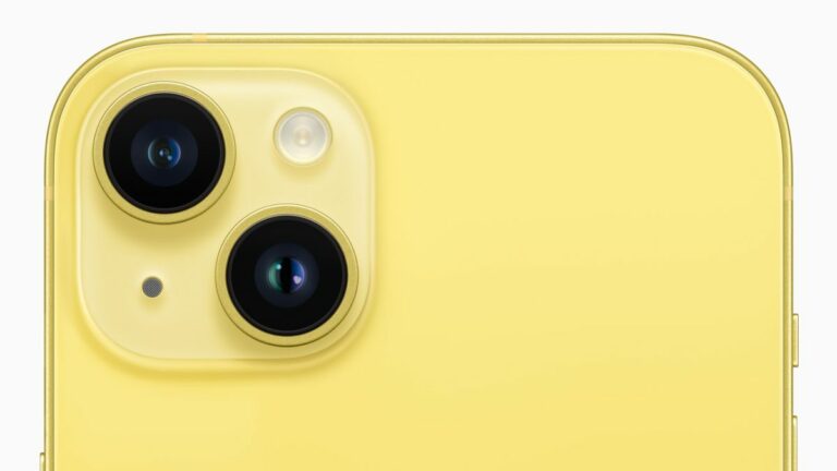 yellow iphone 14 plus