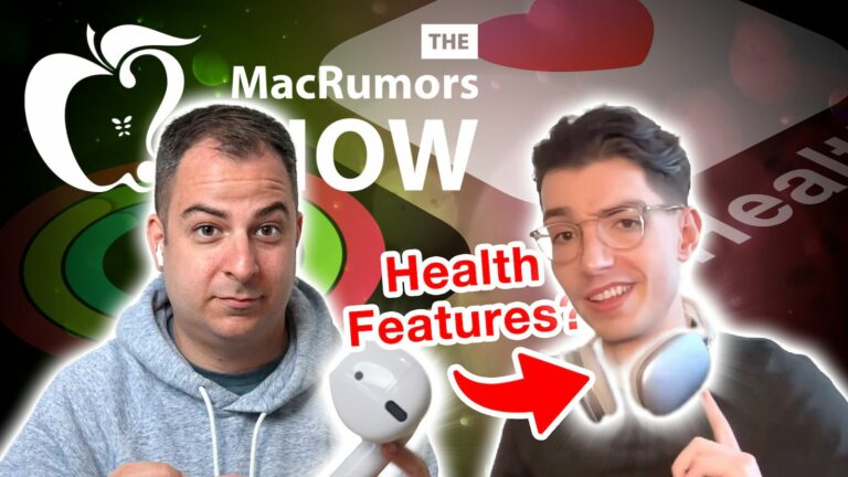 The MacRumors Show: Quais recursos de saúde e fitness estão chegando aos AirPods?