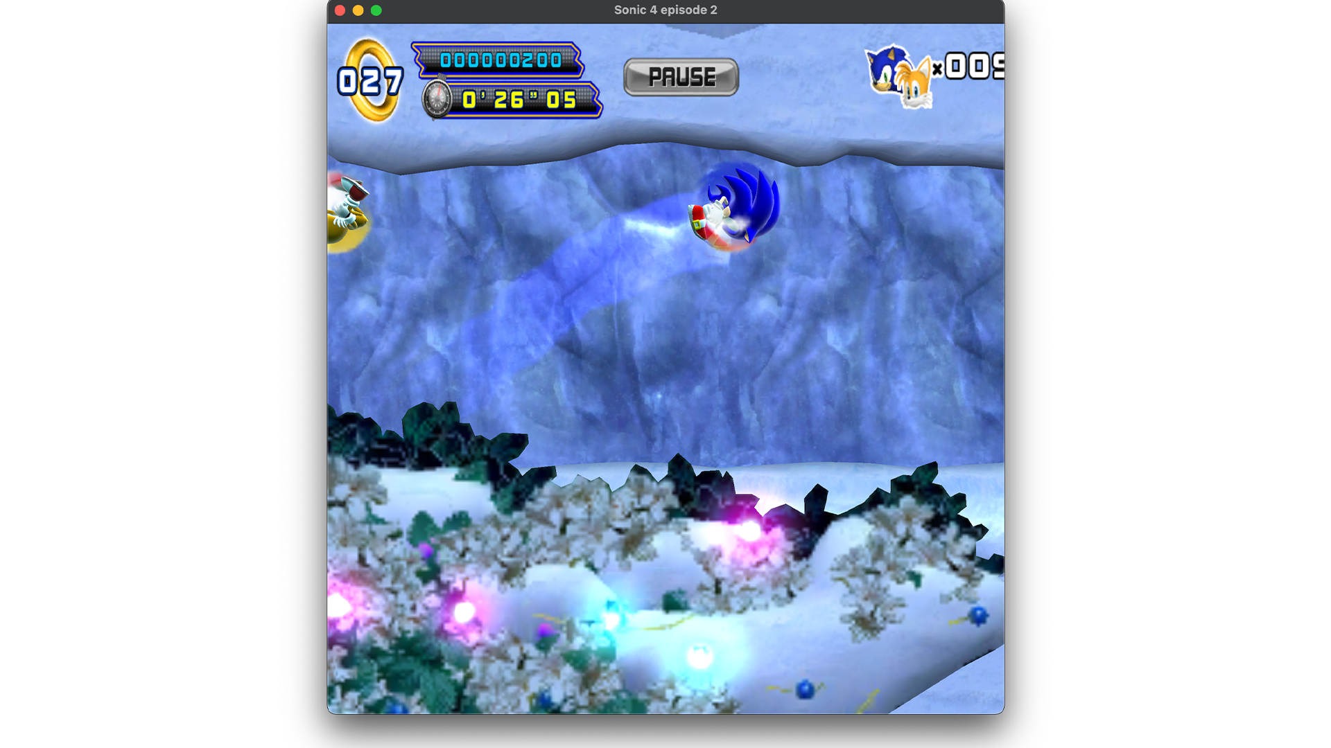 Sonic 4 Episódio 2 no PlayCover macOS