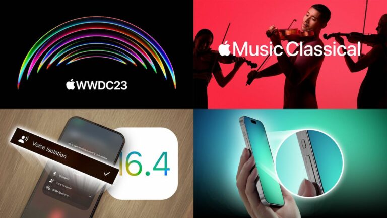 Principais histórias: WWDC anunciado, iOS 16.4 lançado, Apple Music Classical agora disponível