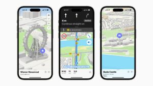 O redesenho do Apple Maps se expande para a Áustria, Croácia, República Tcheca, Hungria, Polônia e Eslovênia