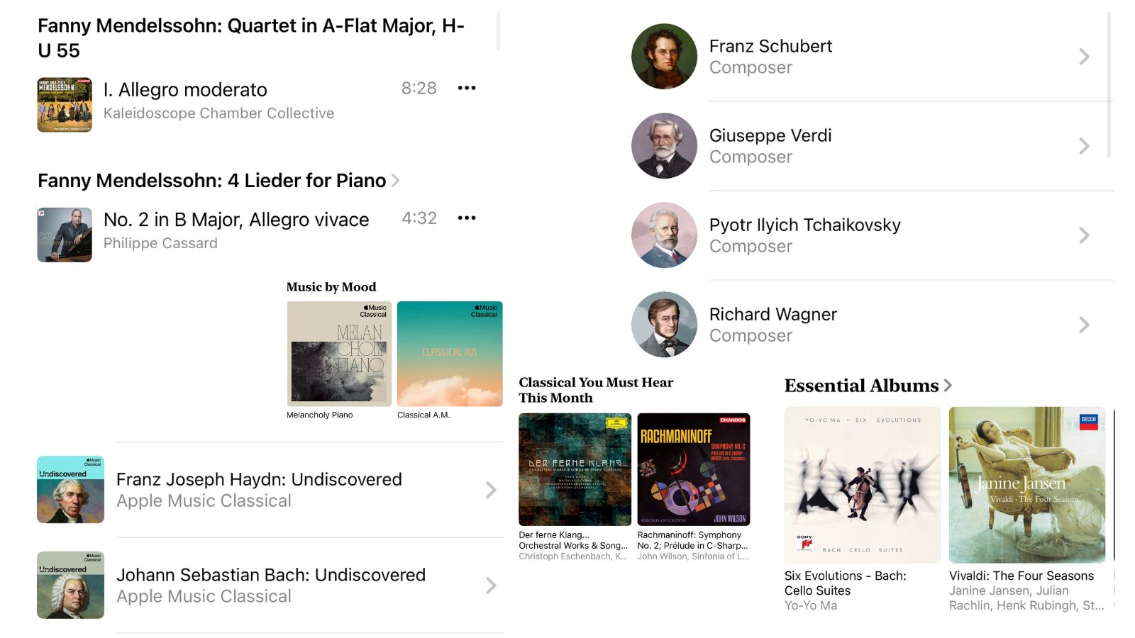 Biblioteca Clássica da Apple Music