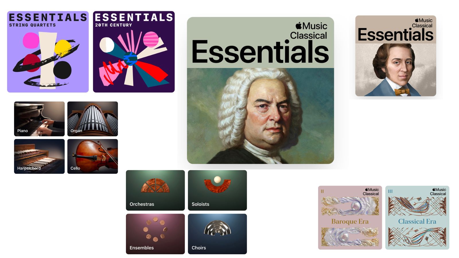 Arte clássica da Apple Music