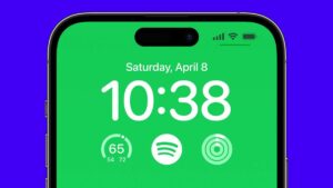 Spotify Lock Screen Widget