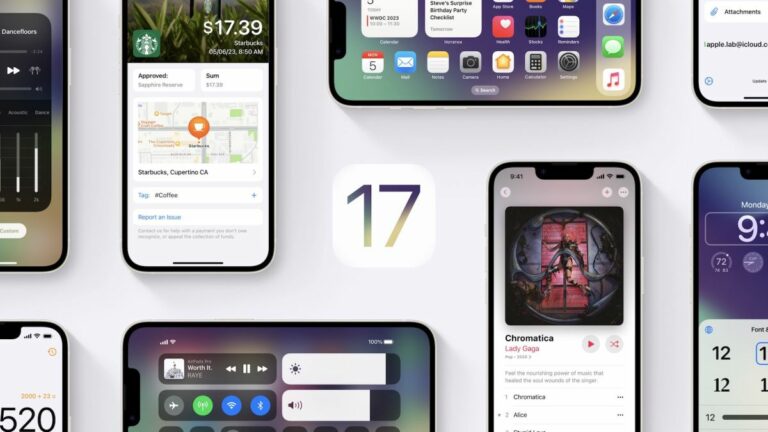 iOS 17 concept board