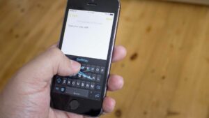 SwiftKey on iPhone