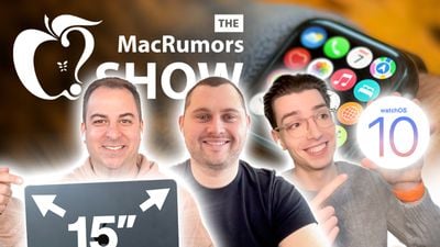 The MacRumors Show Mark Gurman 15 MBA e watchOS 10 alt