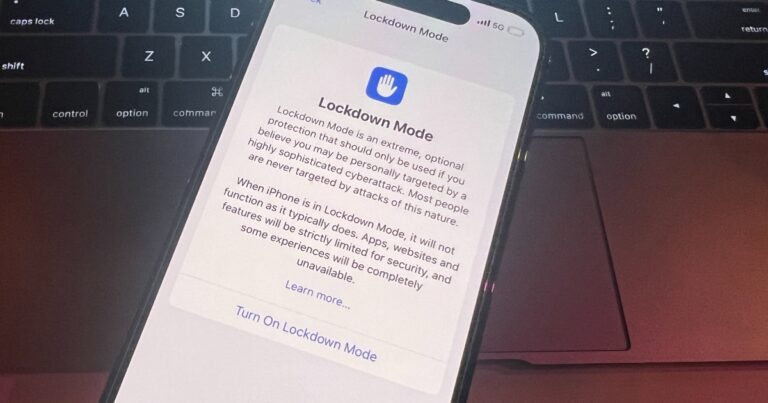 Modo de bloqueio do iPhone: como usá-lo (e por que você deveria)