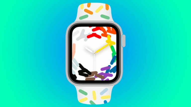 Rosto e pulseira do Apple Watch Pride Edition 2023 desenterrados em código