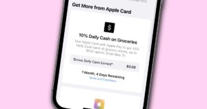 Verifique seu Apple Card agora mesmo para uma promoção louca de reembolso de 10%