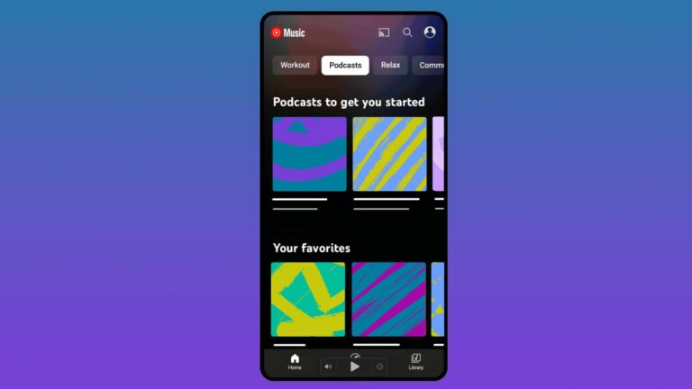 YouTube Music ganha podcasts de áudio no iOS e na Web