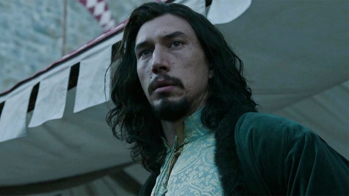 Adam Driver em O Último Duelo.