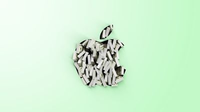 Apple Logo Dinheiro Recurso Mint