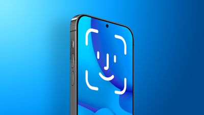 Além do iPhone 13 Better Blue Face ID com orifício para câmera única