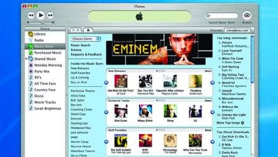 iTunes Music Store 2003