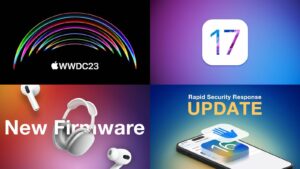 Principais histórias: um mês para a WWDC, recapitulação do boato do iOS 17, novo firmware dos AirPods e muito mais