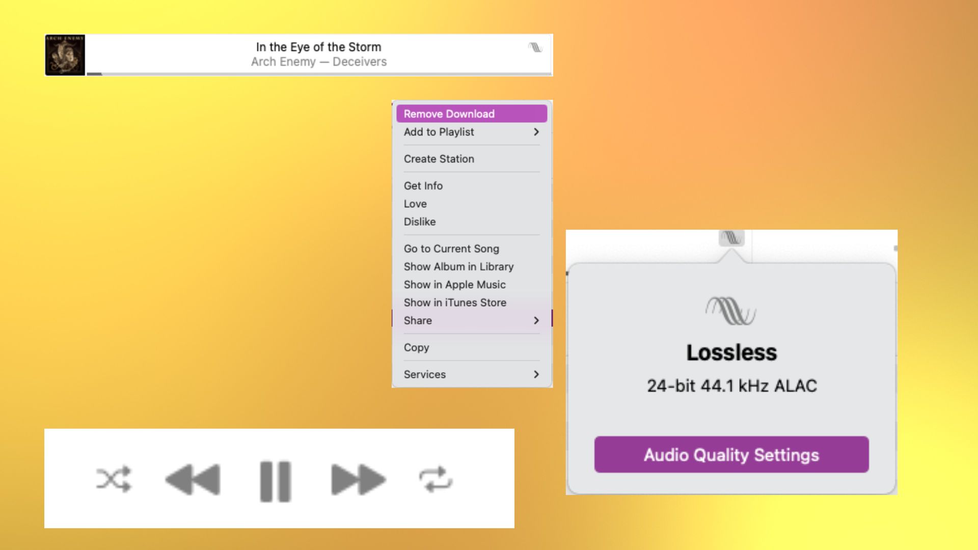 Apple Music agora tocando barra