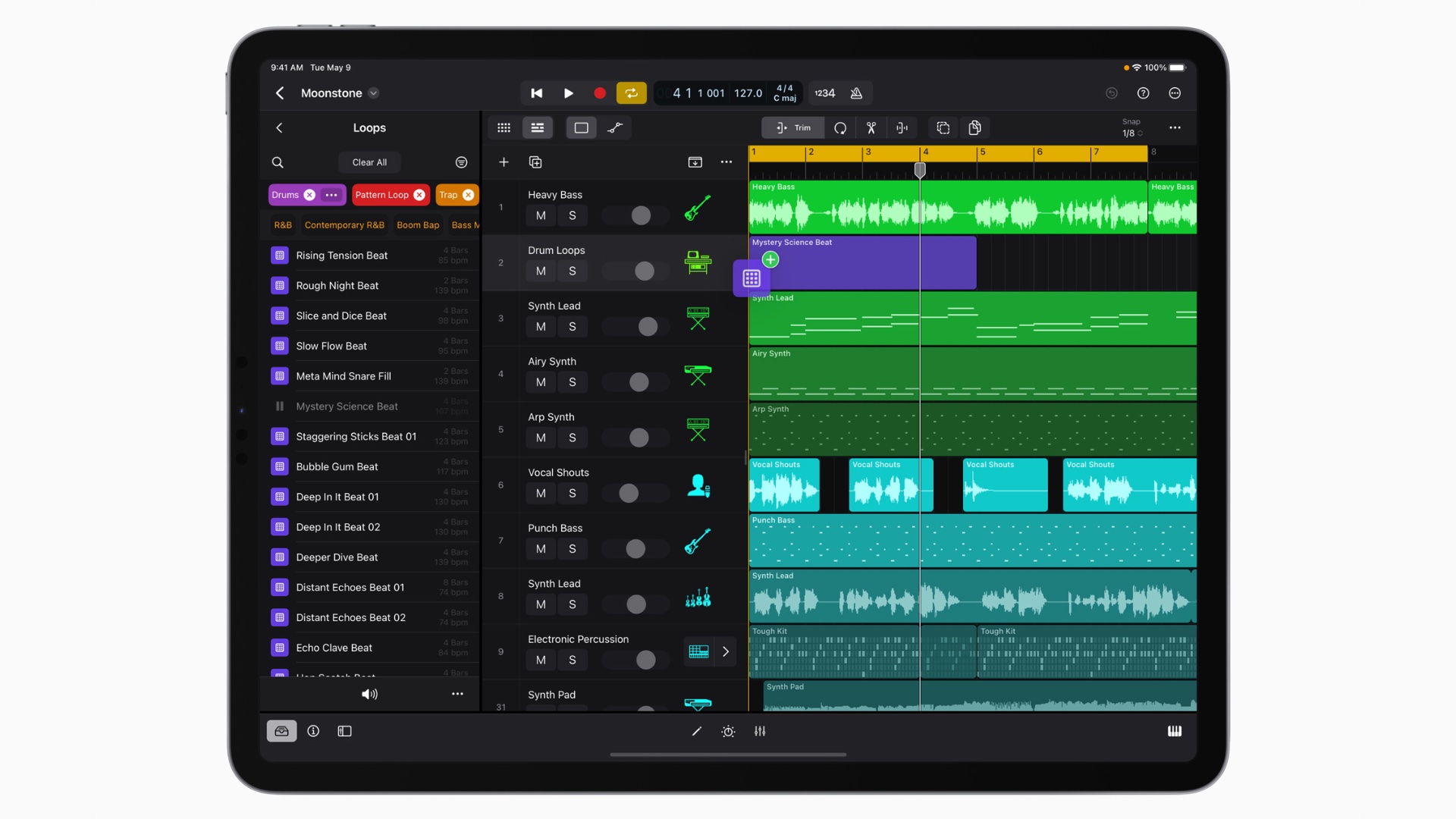 Logic Pro no iPad