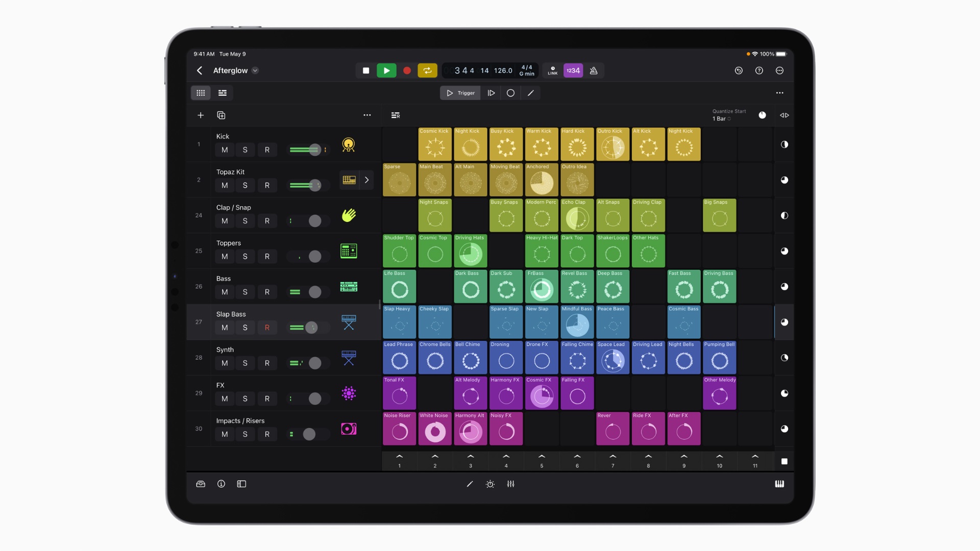 Logic Pro no iPad