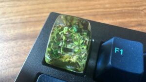 Custom artisan kermit the frog keycap