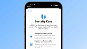 Como proteger seu ID Apple com chaves de segurança