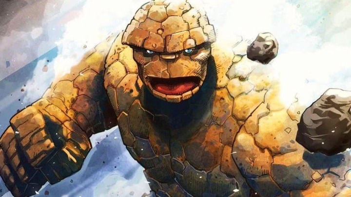 Ben Grimm é o Coisa nesta imagem da Marvel Comics.