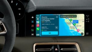 Porsche Taycan ganha suporte para Apple Maps EV Routing