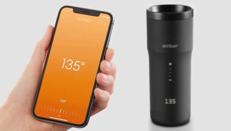 A Apple começa a vender a caneca de viagem com temperatura controlada da Ember, compatível com Find My