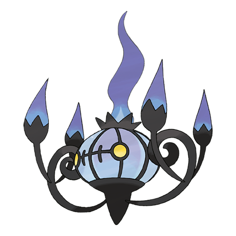 Pokémon 609 Chandelure