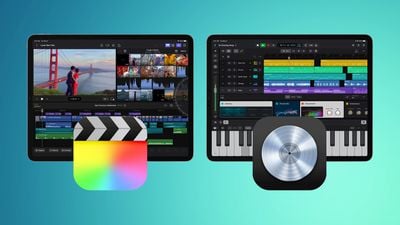 O herói Apple iPad Final Cut Pro Logic Pro apresenta ícones reais