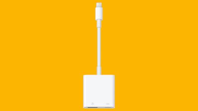 Adaptador Apple Lightning para câmera USB 3