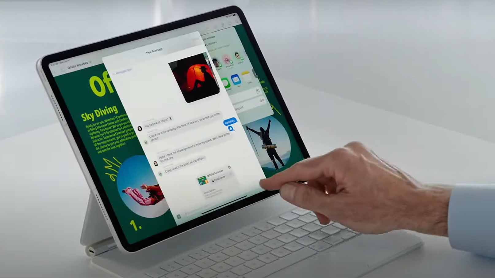 iPadOS 16 no iPad Pro da WWDC