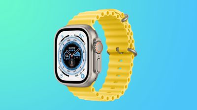 apple watch ultra amarelo