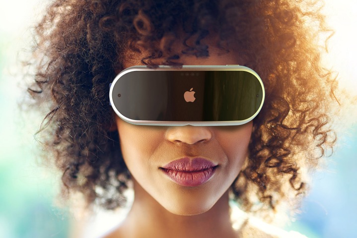 Conceito de fone de ouvido Apple VR por Antonio De Rosa