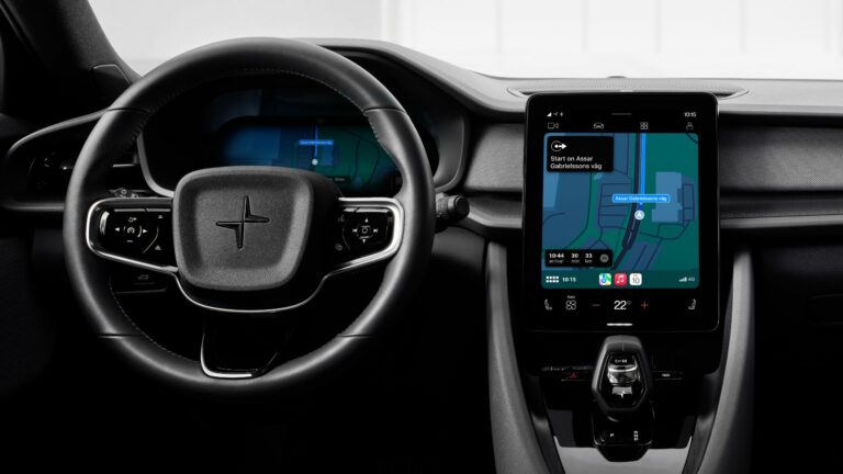 Atualização de software do Polestar 2 traz uma onda de novos recursos do Apple CarPlay