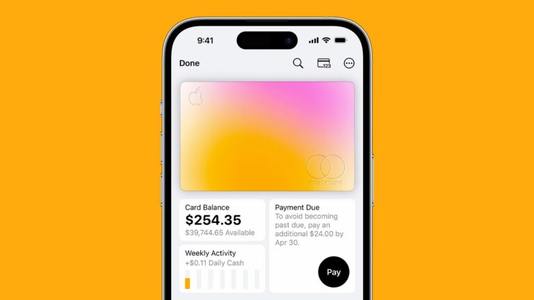 Gurman: iOS 17 Wallet App pode mostrar saldos adicionais de cartão de crédito