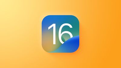 Recurso geral do iOS 16 amarelo