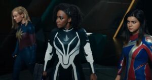Um trio de heroínas se une no segundo trailer de The Marvels