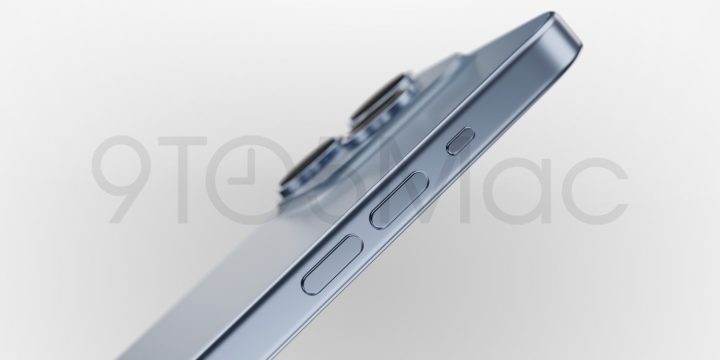 Renderização CAD do iPhone 15 Pro