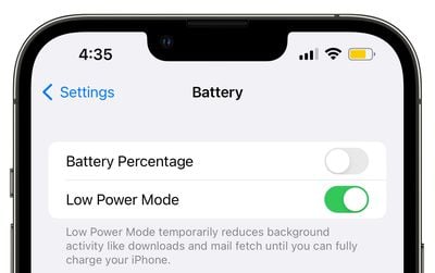 ios 16 modo de baixa energia da bateria beta 6