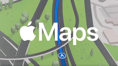 recurso 3d de mapas de maçã